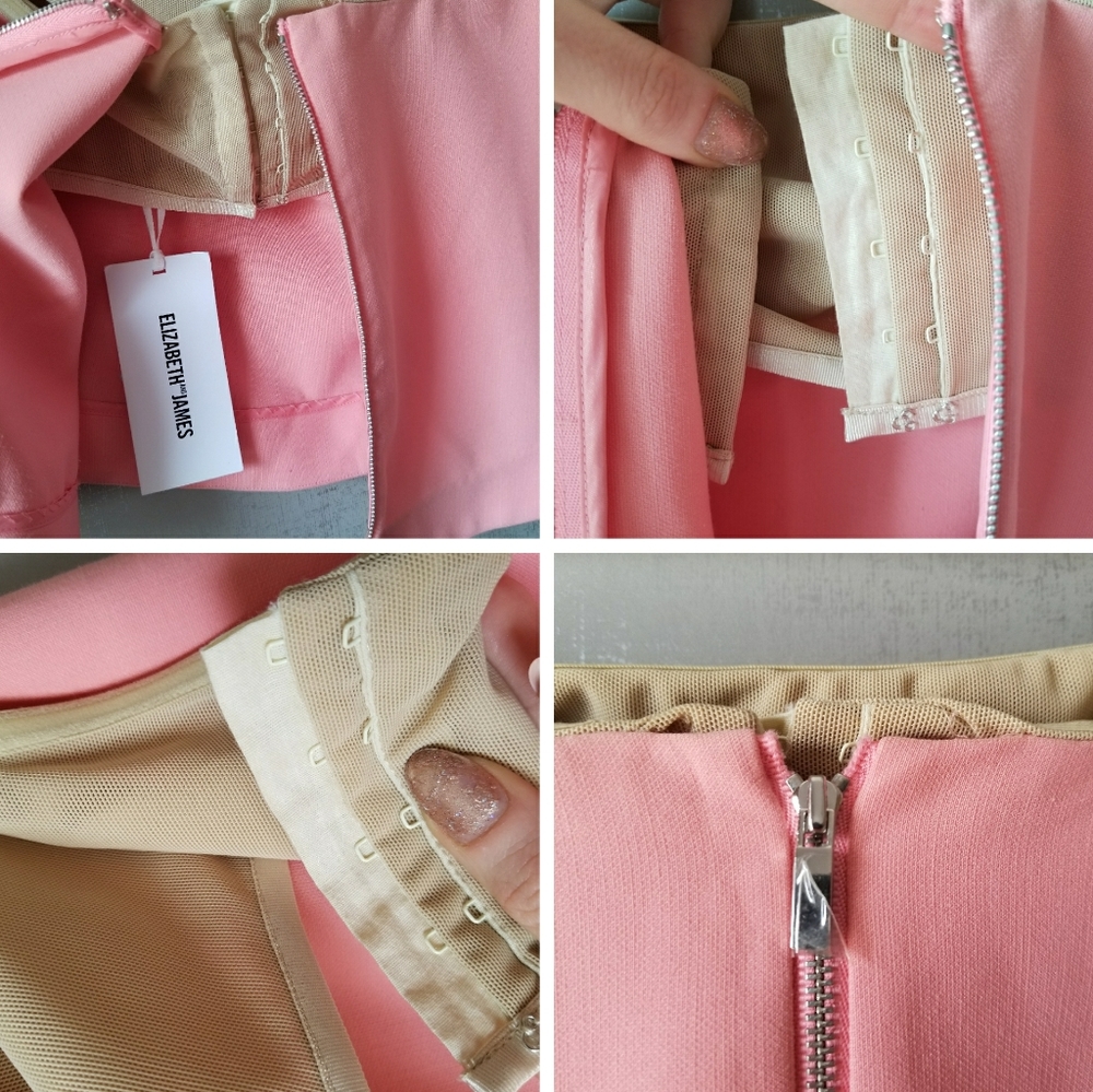 new Elizabeth and James Addilyn Flouncy Crop Top M - Picture 6 of 7